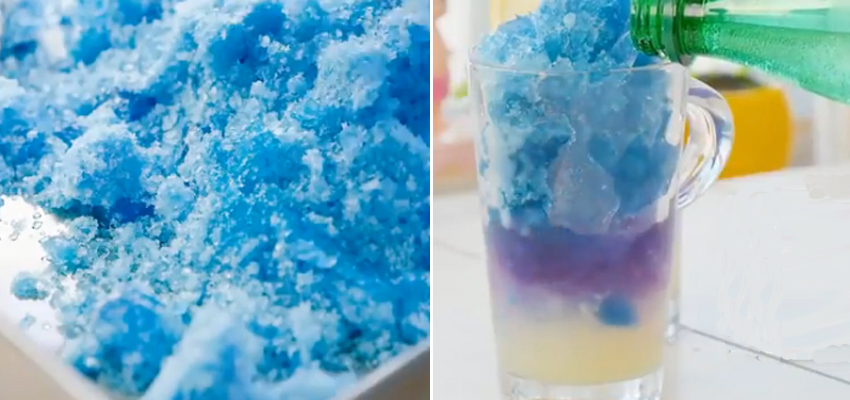 Soda hoa đậu biếc